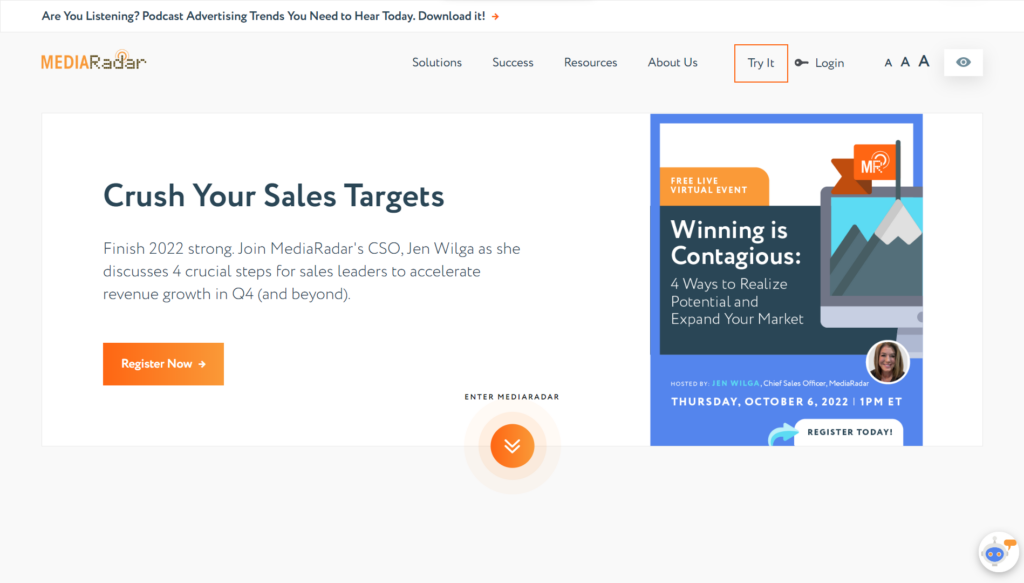 Market Research Software 9- MediaRadar