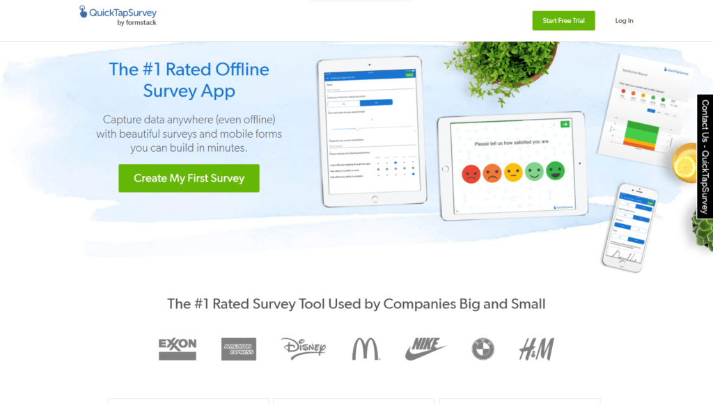 Market Research Software 11- QuickTapSurvey